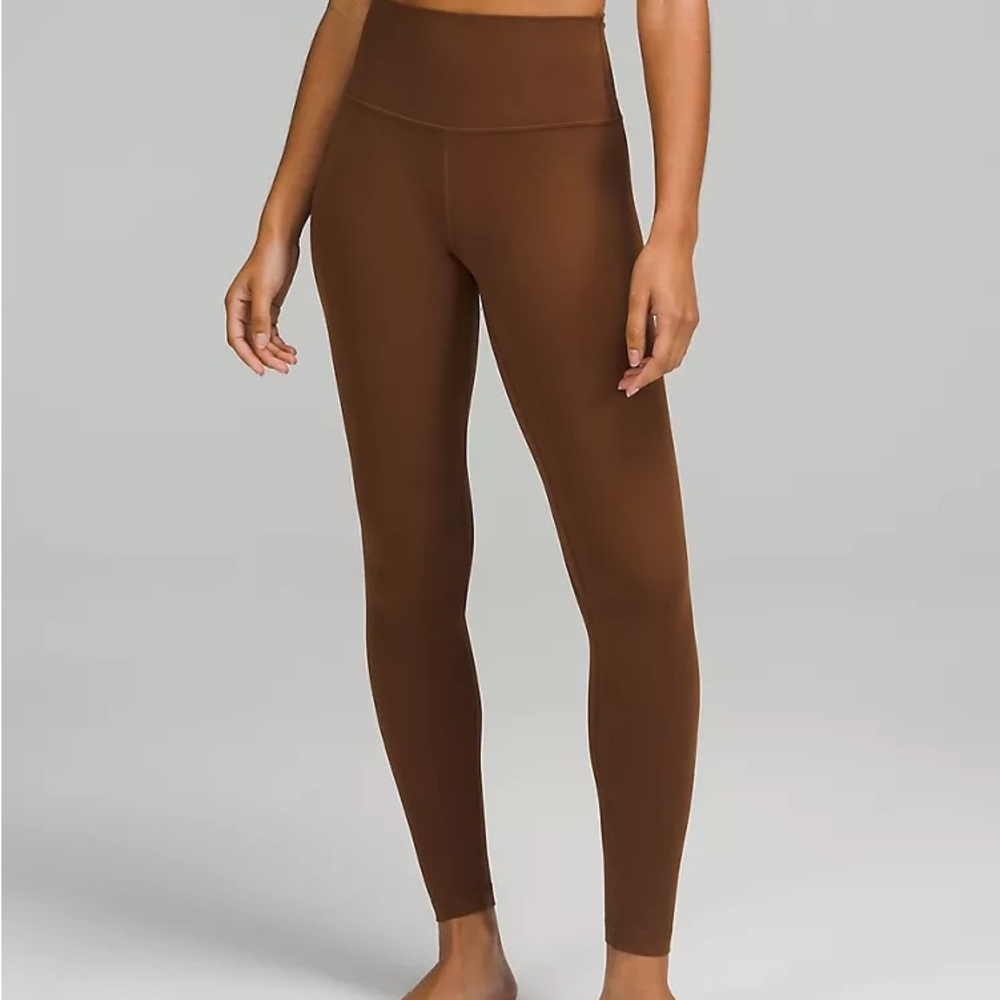 Lululemon Athletica Brown Leggings Sleek Fit